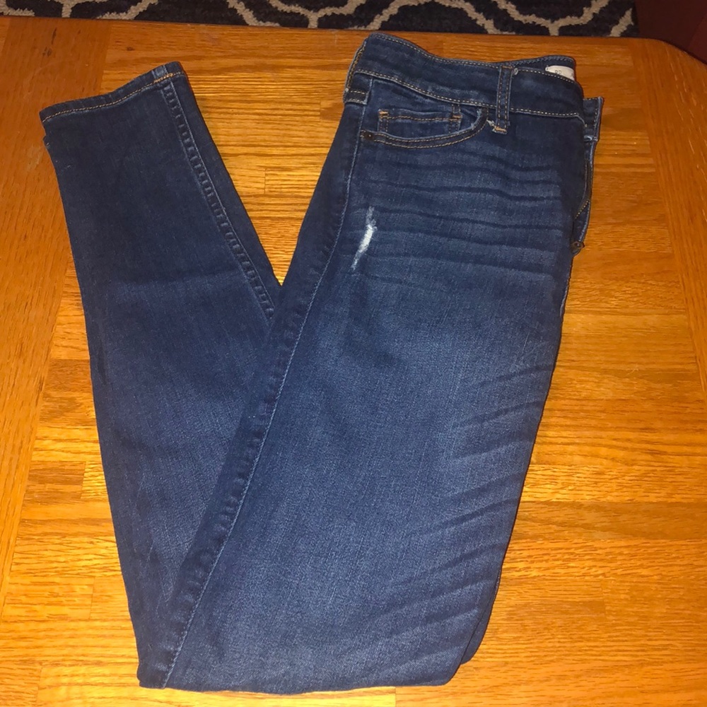 ABERCROMBIE dark skinny jeans